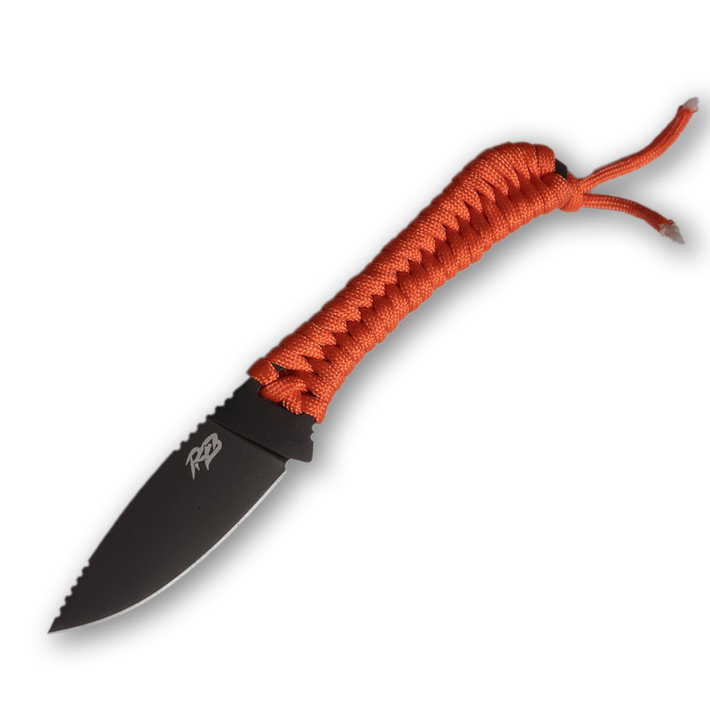Buy online ultralight hunting knife. RIdge Blades Smoke Grey drop poing hunting knives for easy cleaning. Great lightweight hunting blades for the outdoors. Single blade hunting knife.