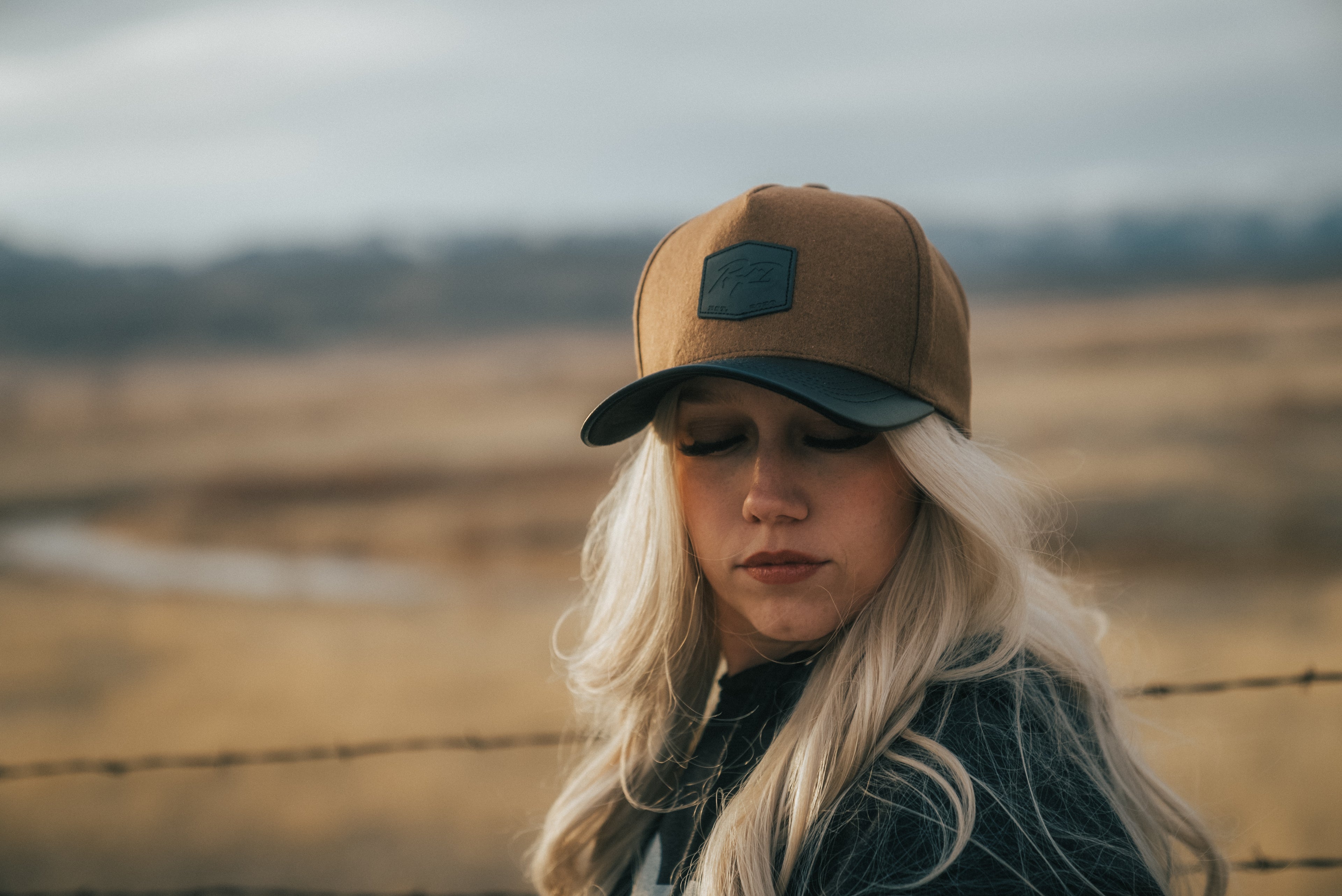 Wool Curved Brim Hat