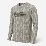 RB X MOSSY OAK WASHED TEE LONG SLEEVE - BOTTOMLAND