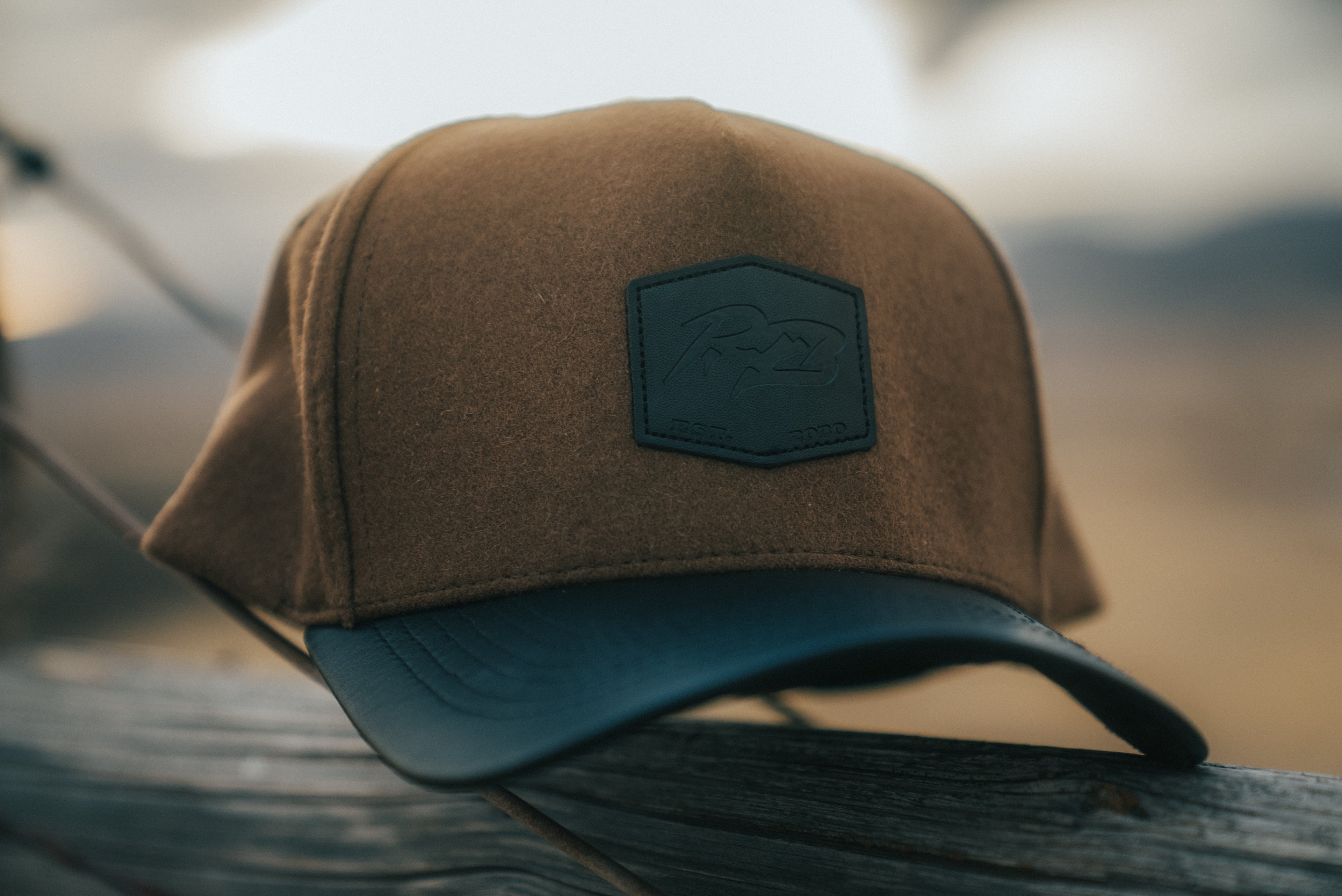 Wool Curved Brim Hat