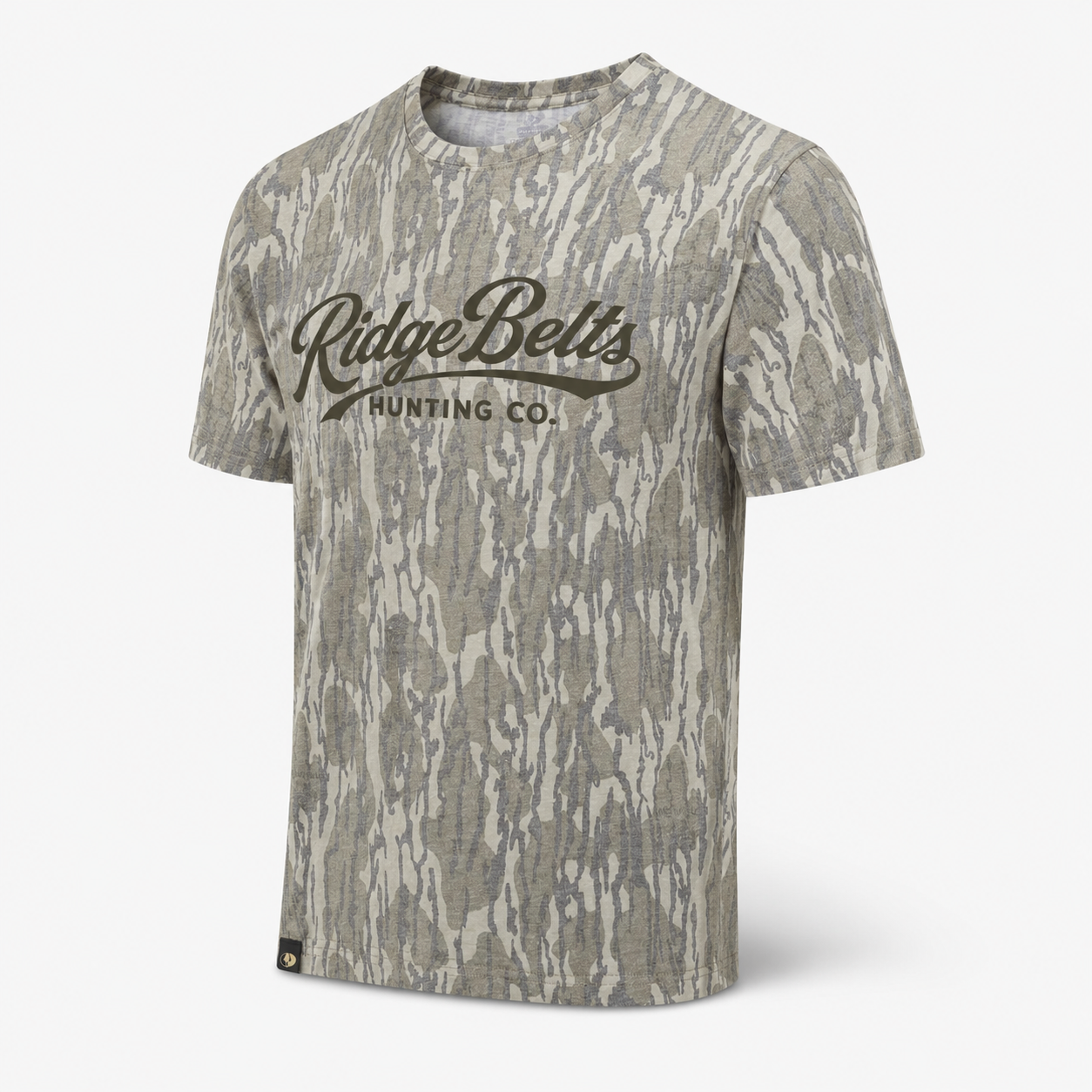 RB X MOSSY OAK WASHED TEE SHORT SLEEVE - BOTTOMLAND