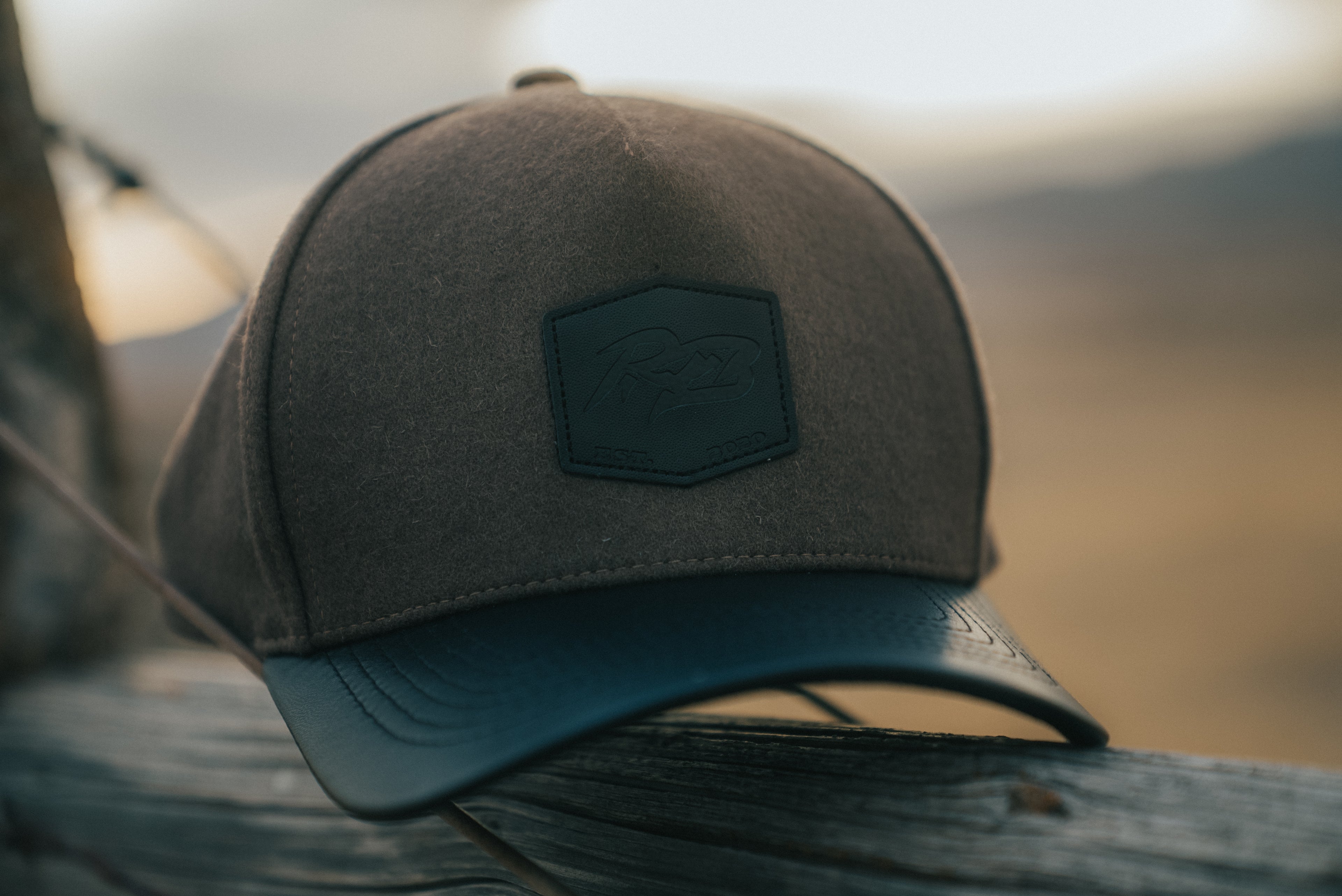 Wool Curved Brim Hat