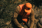 Orange RB Flat Brim Hat