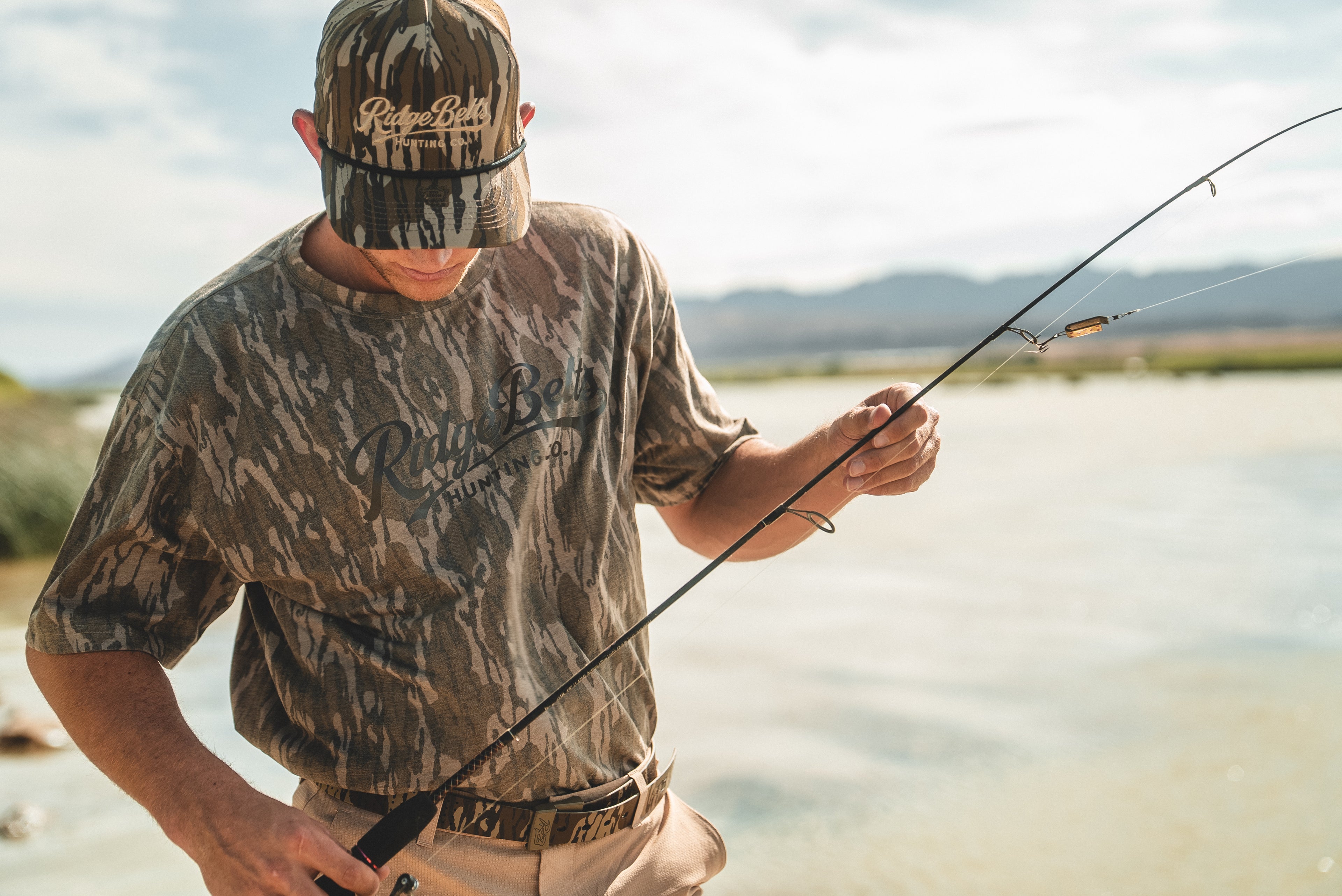 RB x MOSSY OAK ROPE HAT - BOTTOMLAND
