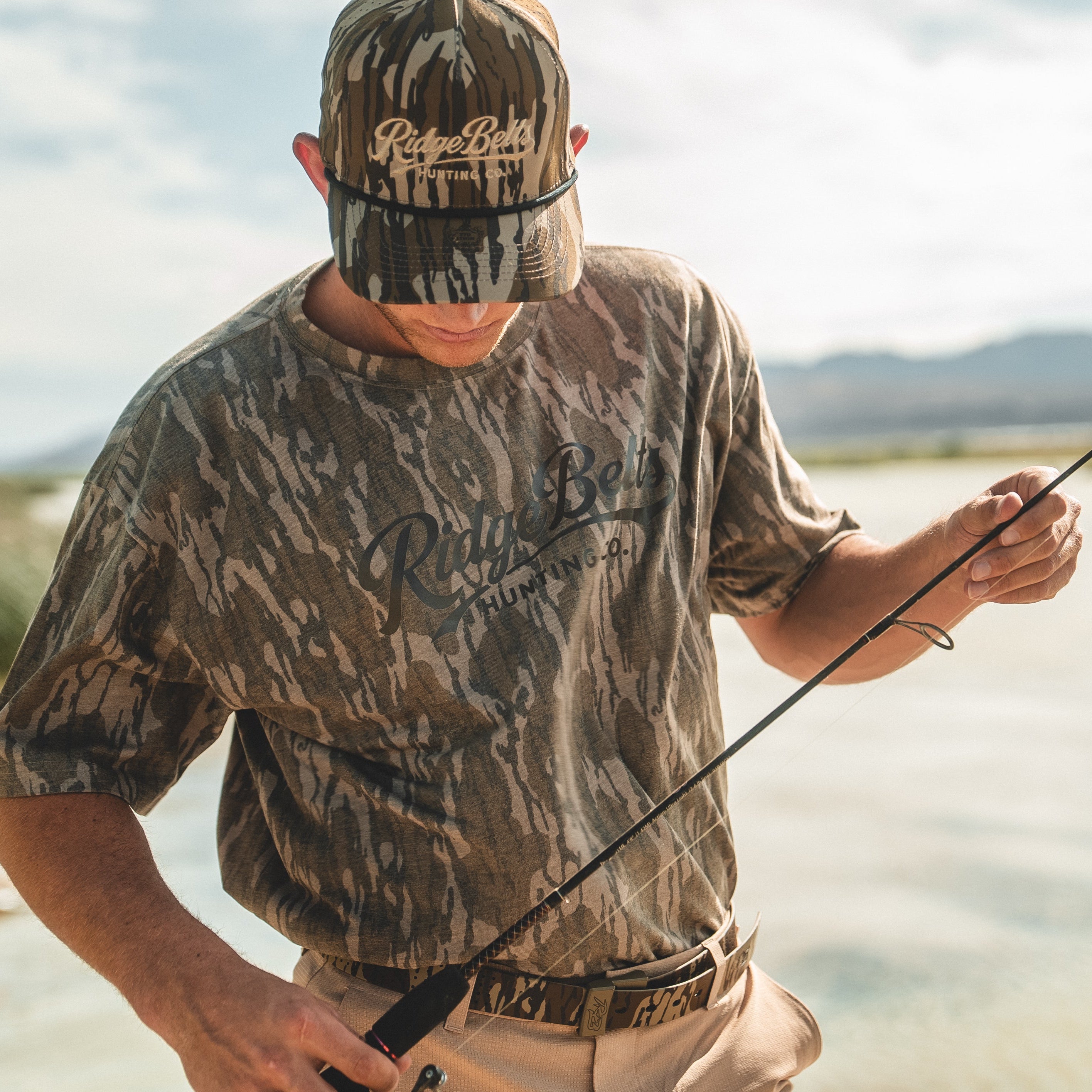 RB X MOSSY OAK WASHED TEE SHORT SLEEVE - BOTTOMLAND – Ridge Belts