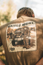 RAISED RIGHT SHORT SLEEVE