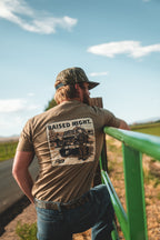 RAISED RIGHT SHORT SLEEVE
