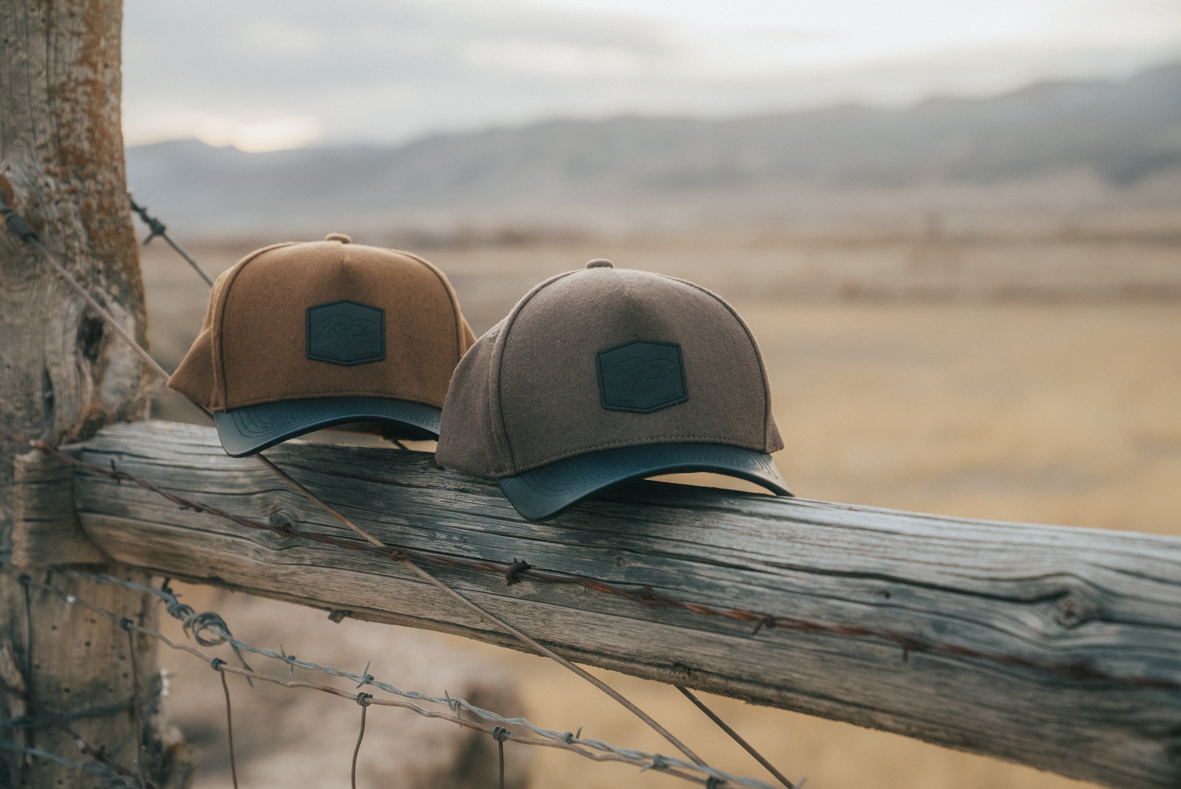 Wool Curved Brim Hat