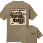 RAISED RIGHT SHORT SLEEVE