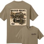 RAISED RIGHT SHORT SLEEVE
