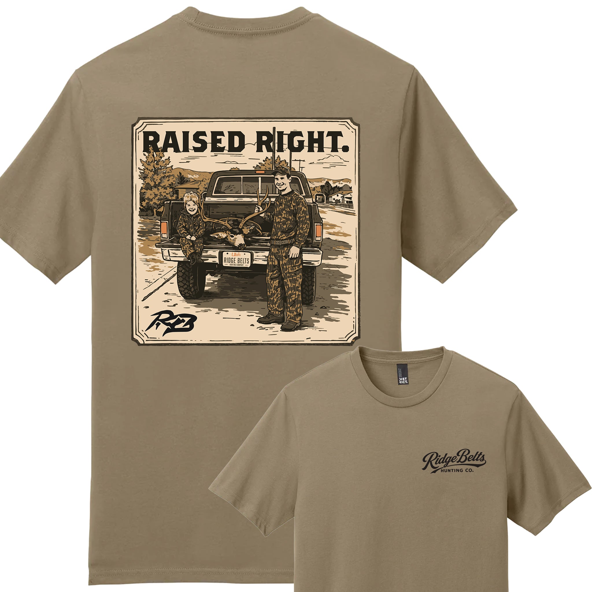 RAISED RIGHT SHORT SLEEVE