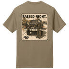 RAISED RIGHT SHORT SLEEVE