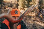 Orange RB Flat Brim Hat
