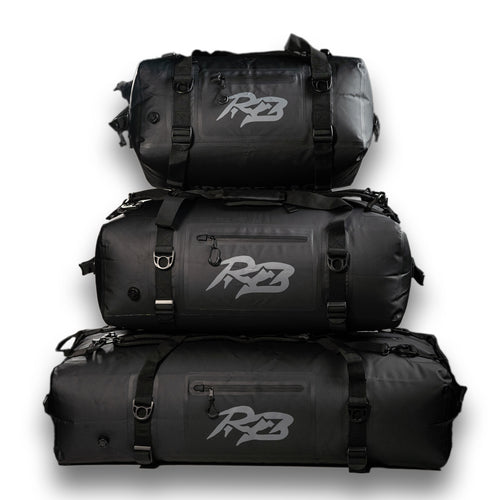 Ridge Bag | Waterproof Outdoor Duffel Three PACK Black