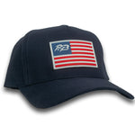 RB USA Navy Curved Brim Hat