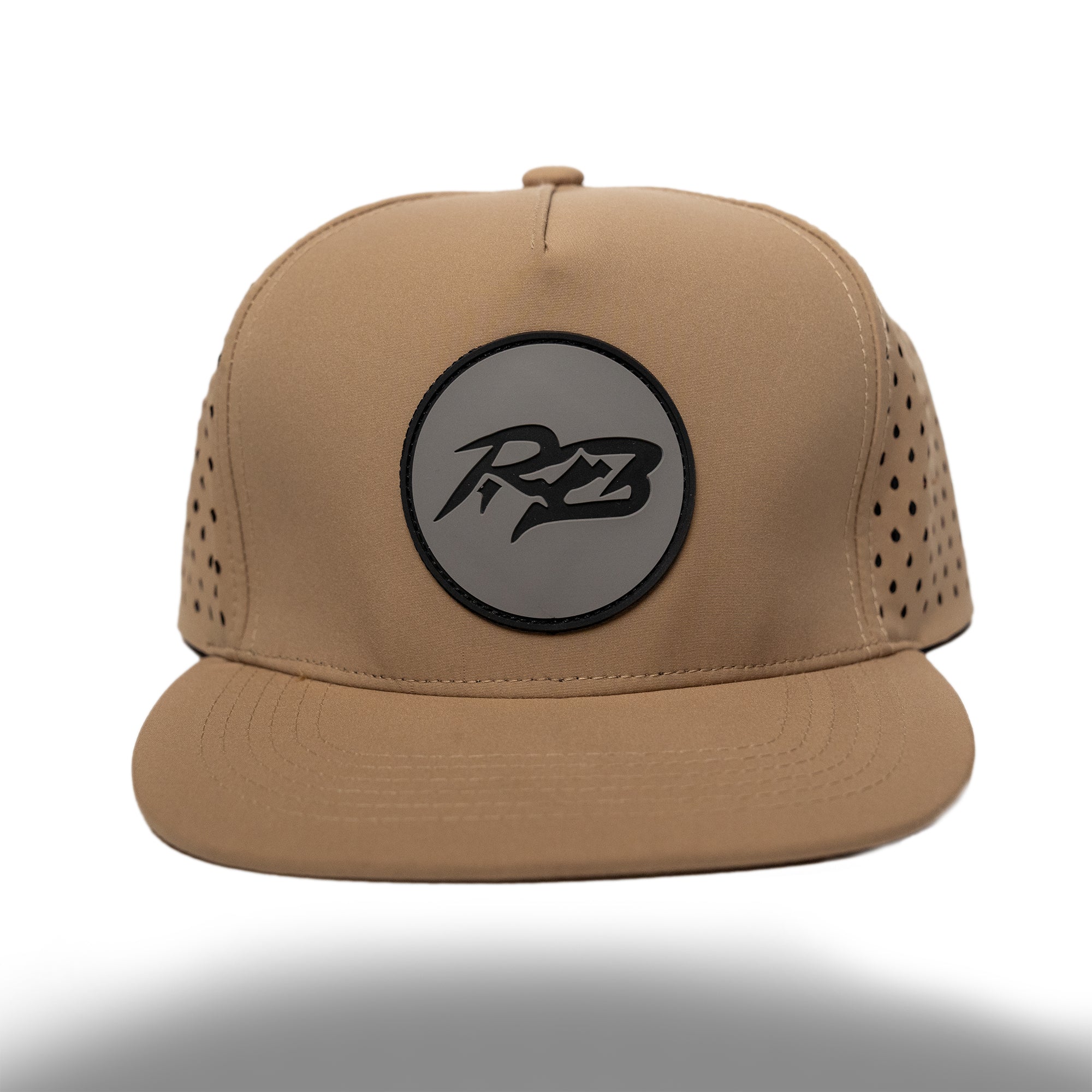 Brown RB Flat Brim Hat