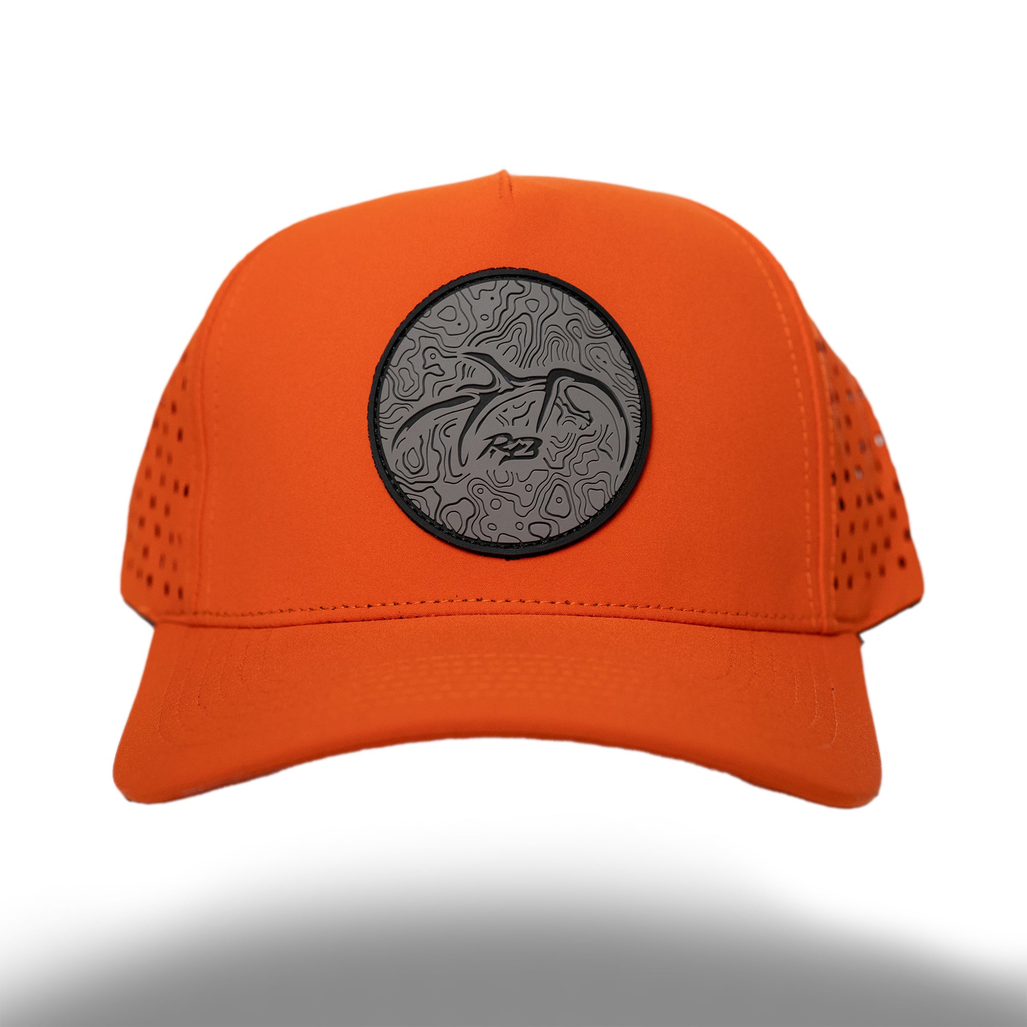 Orange Antler Curved Brim Hat