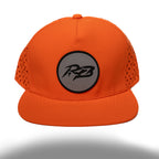 Orange RB Flat Brim Hat