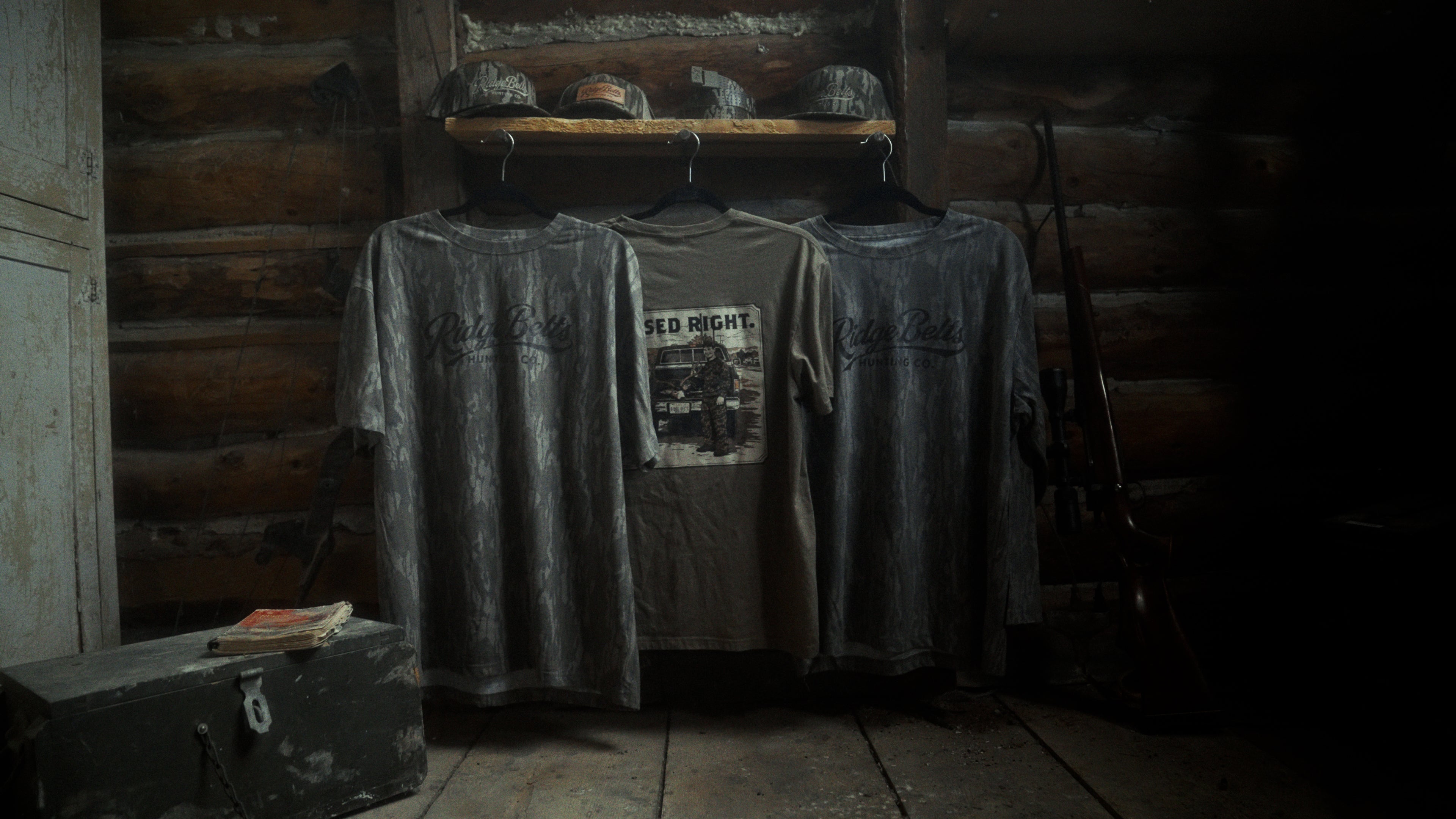 RB X MOSSY OAK WASHED TEE LONG SLEEVE - BOTTOMLAND