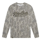 RB X MOSSY OAK WASHED TEE LONG SLEEVE - BOTTOMLAND