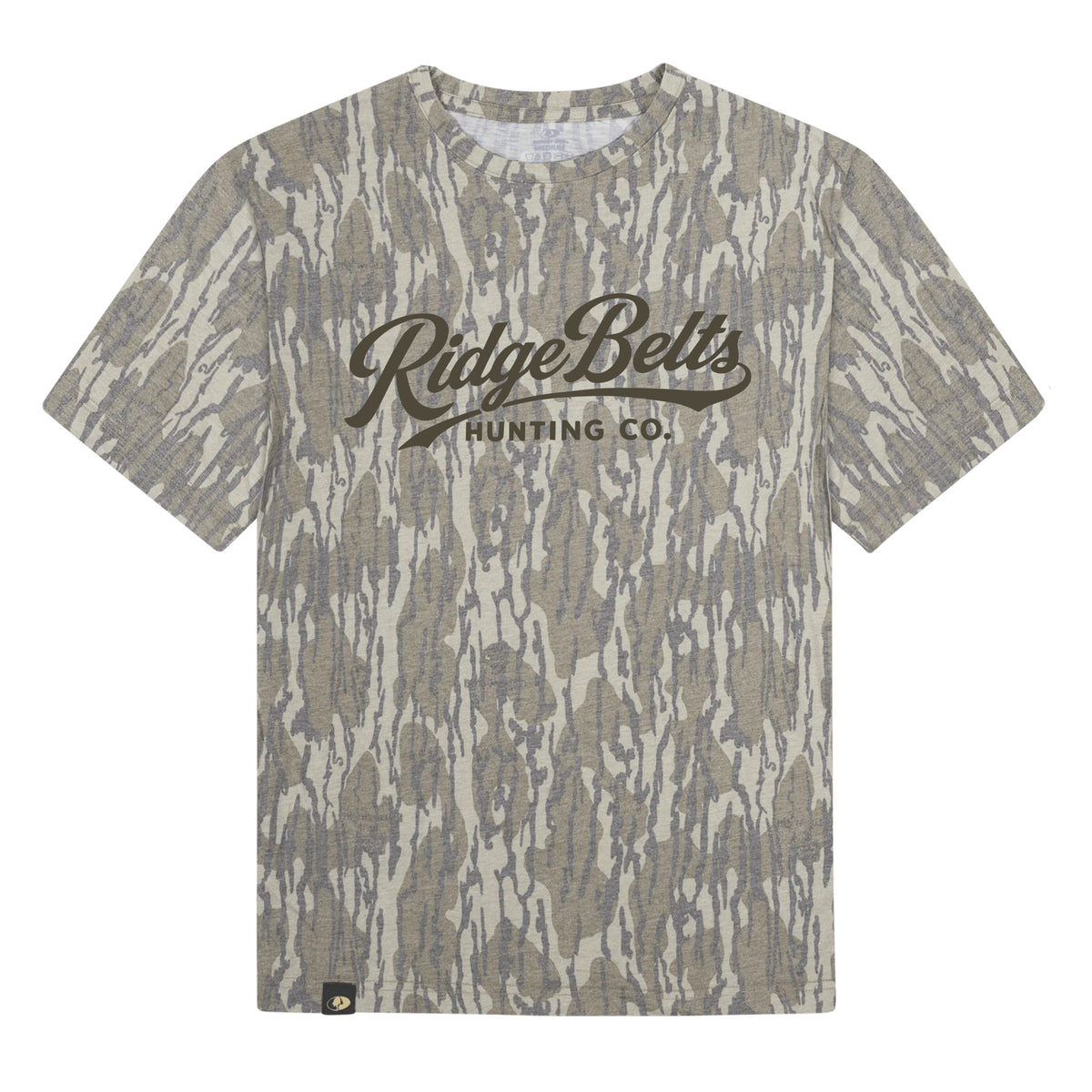 RB X MOSSY OAK WASHED TEE SHORT SLEEVE - BOTTOMLAND