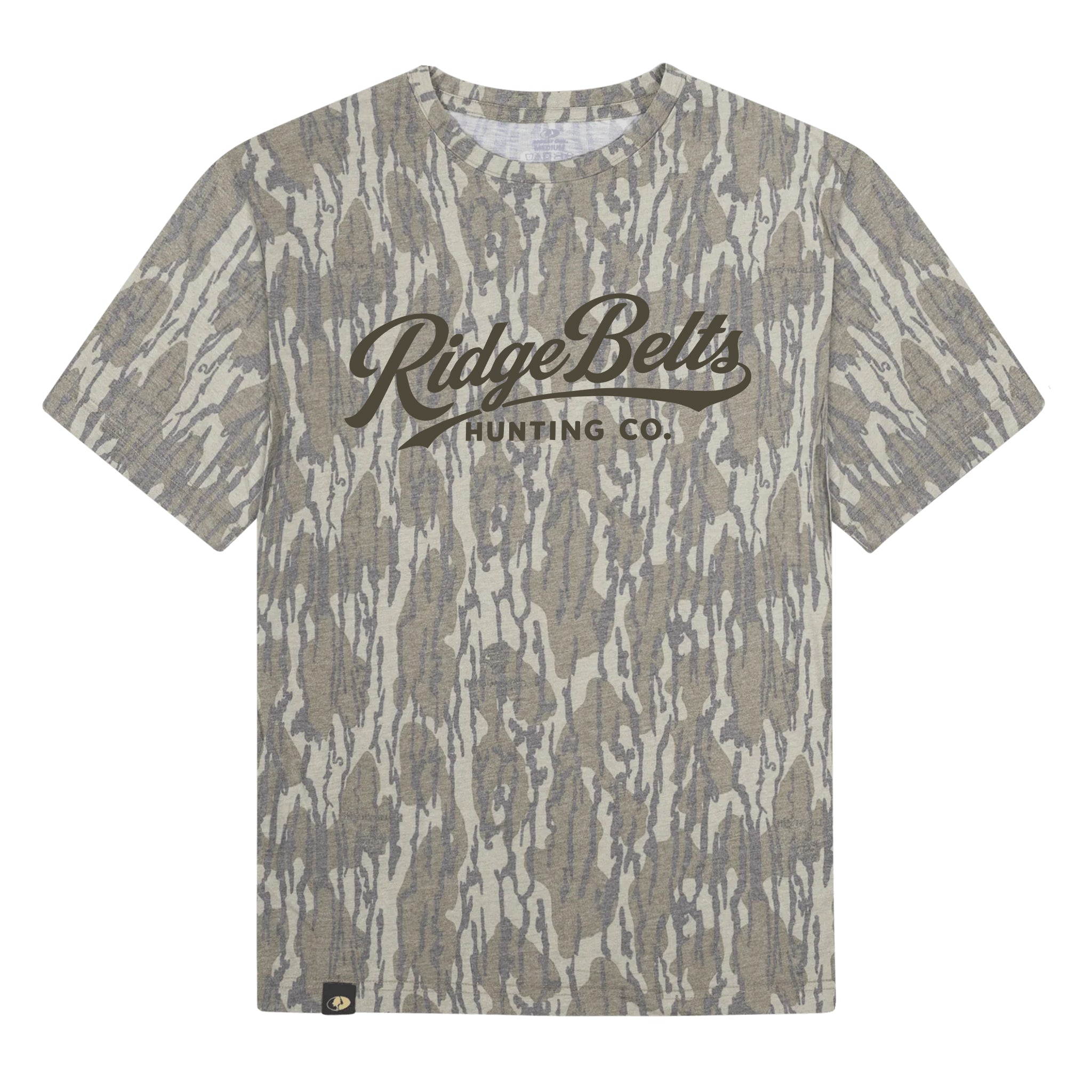 RB X MOSSY OAK WASHED TEE SHORT SLEEVE - BOTTOMLAND