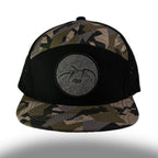 RB Camo Antler Flat Brim Hat