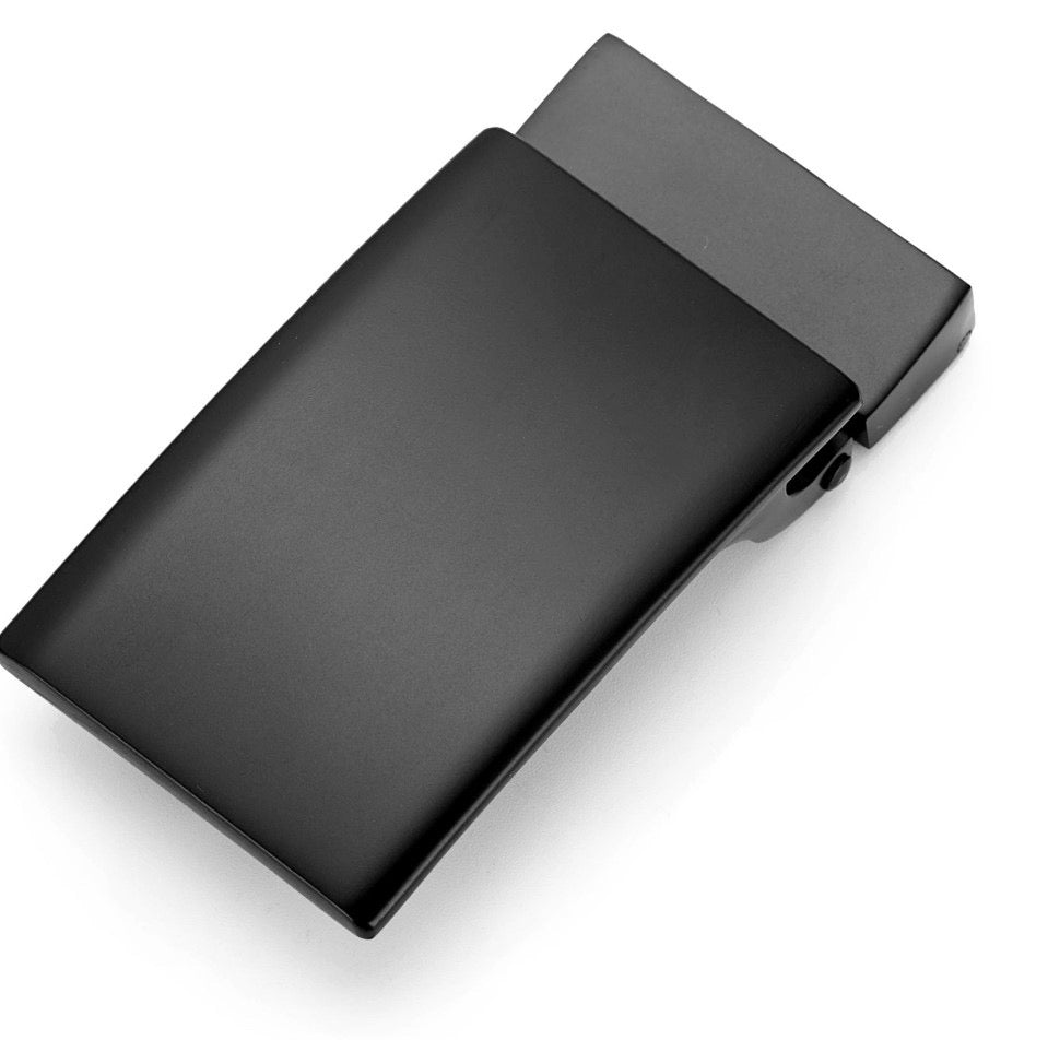 Buy Online Latest High Quality Matte Black Buckle - Ridge Belts