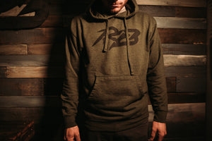 Open image in slideshow, Buy Online Latest High Quality Green RB hoodie - Ridge Belts
