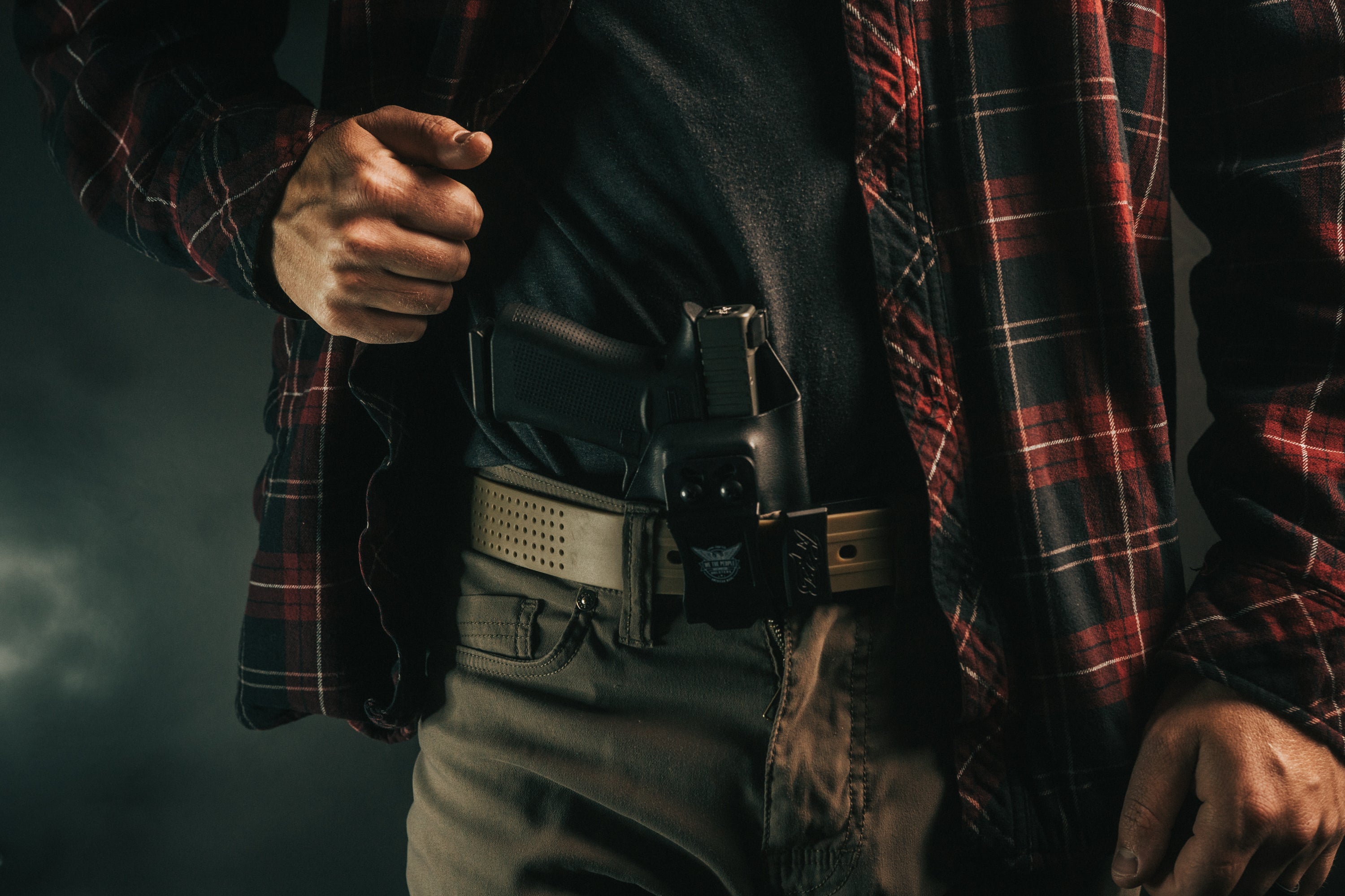 Appendix carry belt  by Ridge Belts. Tactical belt buckle for the outdoors. Simple mens belt buckle for conceal carry. EDC belt for all sizes. Lightweight mountain hiking belt. Tactical conceal carry belt for every day carry. Military grade belt for men. Tactical conceal carry belt.